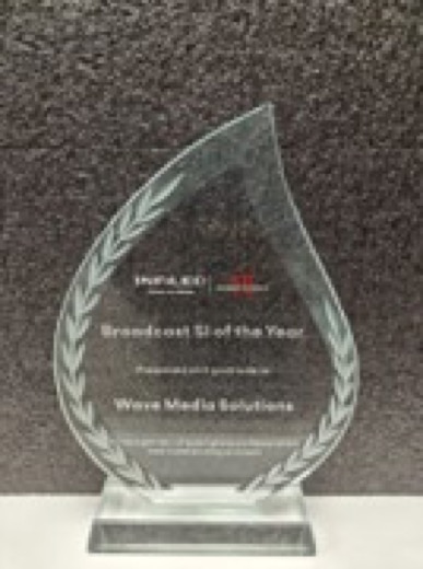 Broadcast SI of the Year trophy